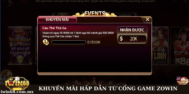 Sự kiện khuyến mãi mỗi ngày dành thành viên tham gia