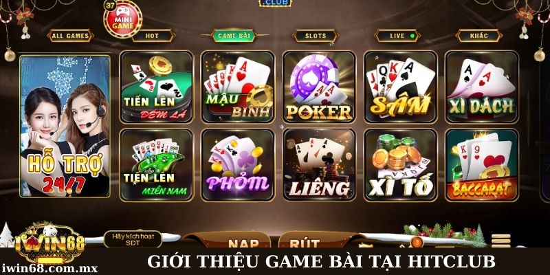 Dịch vụ hỗ trợ khách hàng tham gia chơi tại Hitclub